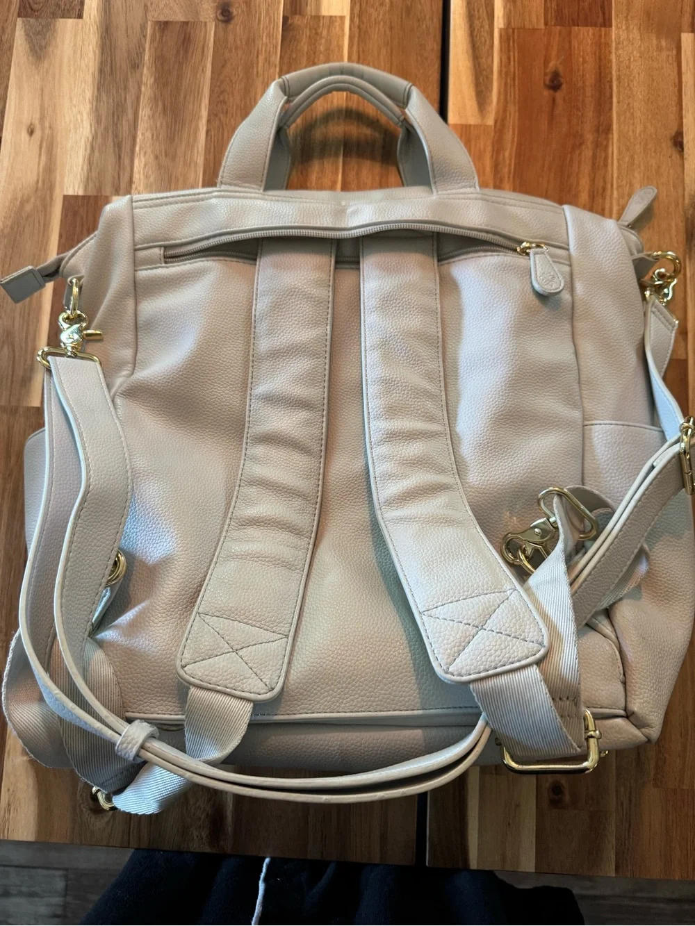 Lily Jade Caroline Diaper Bag - White